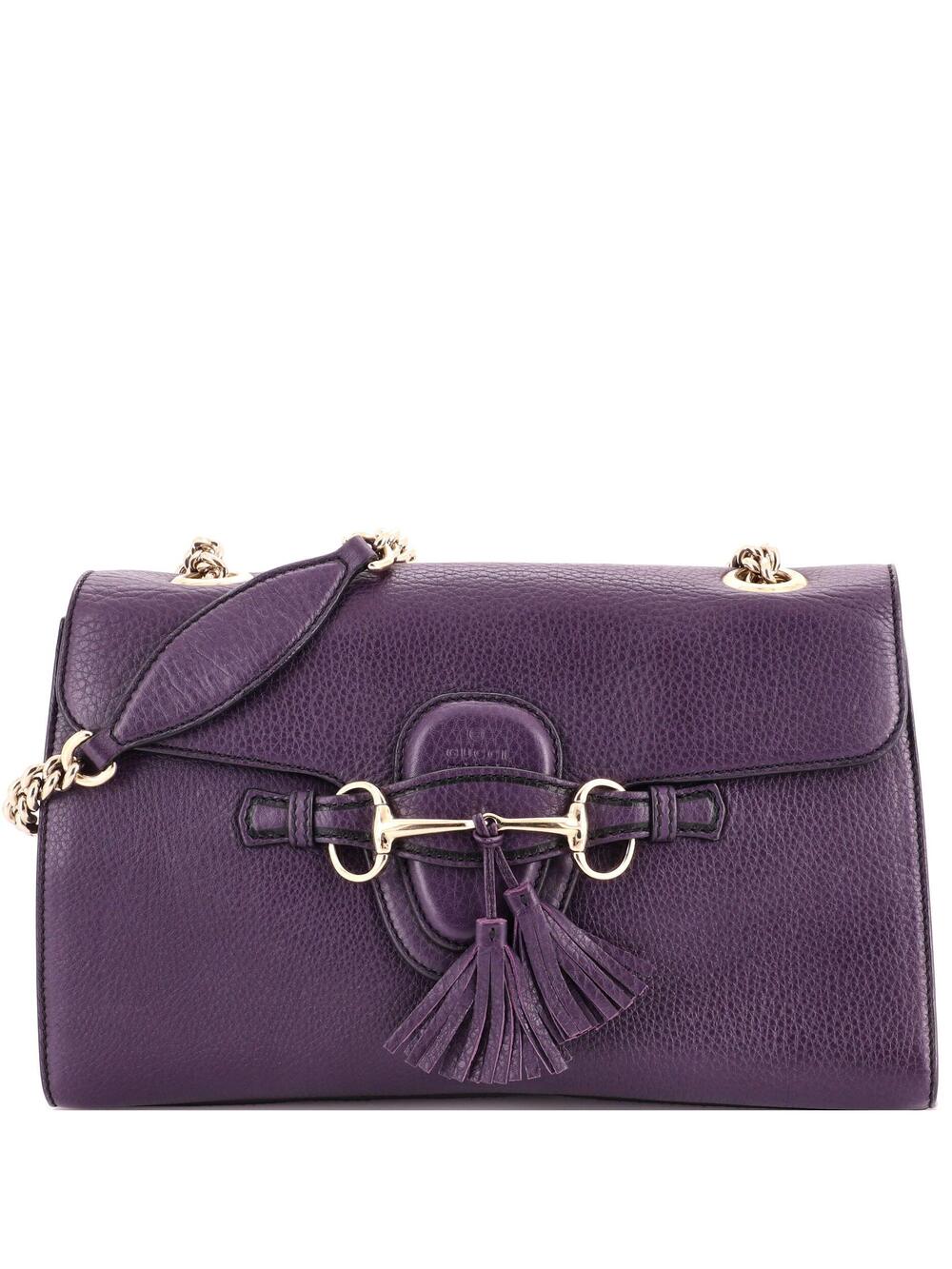 Gucci Emily Chain Flap Bag Leather #366146G85B